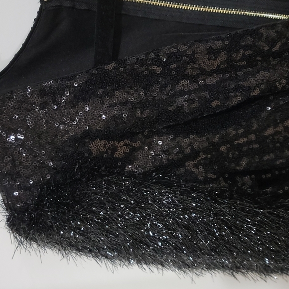 BLACK SEQUINED JUMPER - Picture 3 of 10